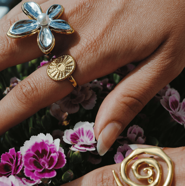 Bague Camélia